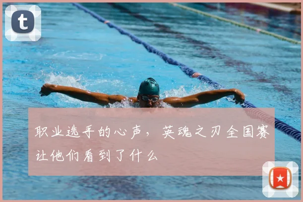 职业选手的心声,英魂之刃全国赛让他们看到了什么